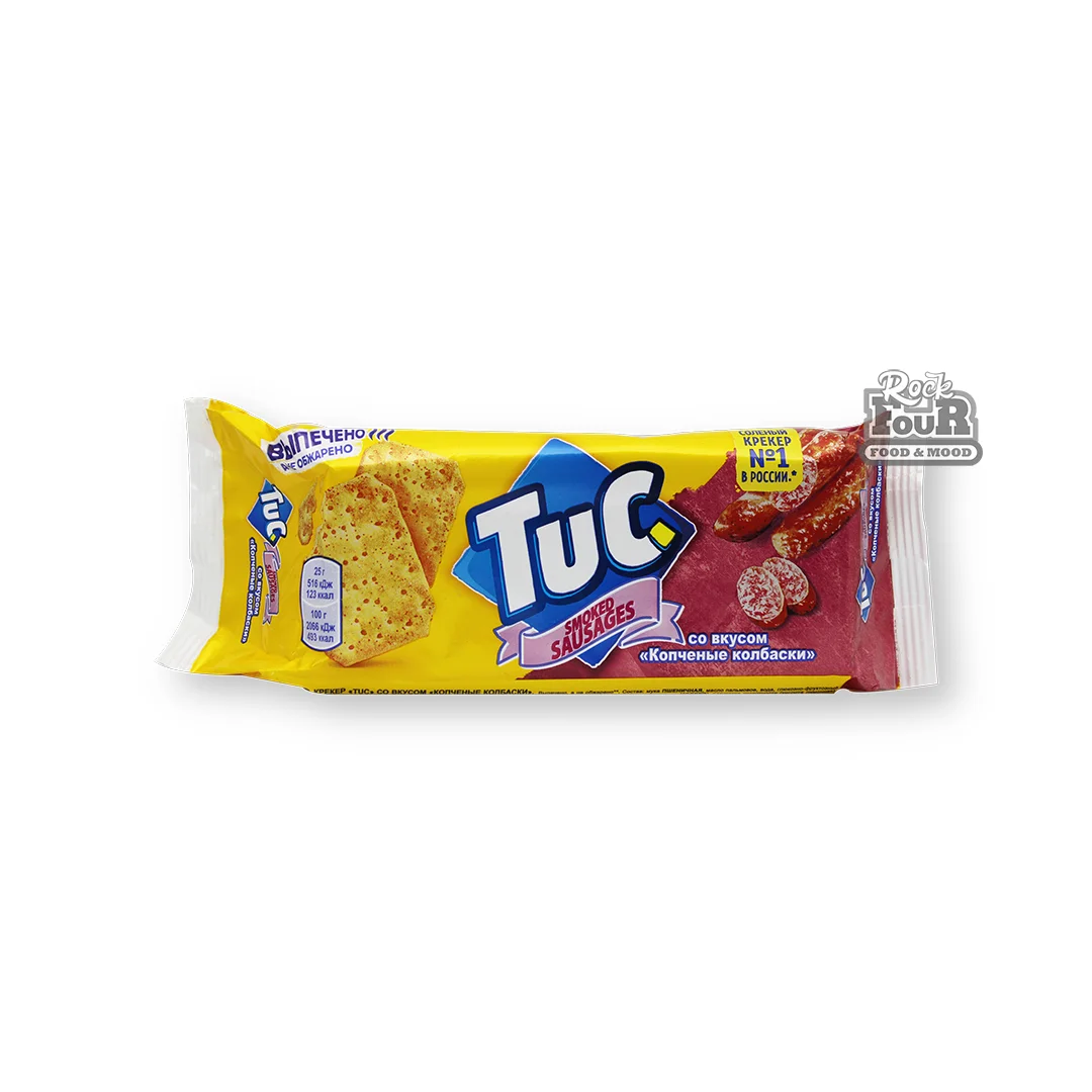 Cracker "TUC" with the taste of smoked sausage 100g
